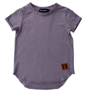 Beau Hudson - Kids Raw Edge Tee - Vintage Plum