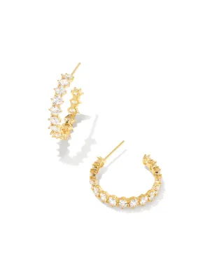 Cailin Crystal Hoop Earrings