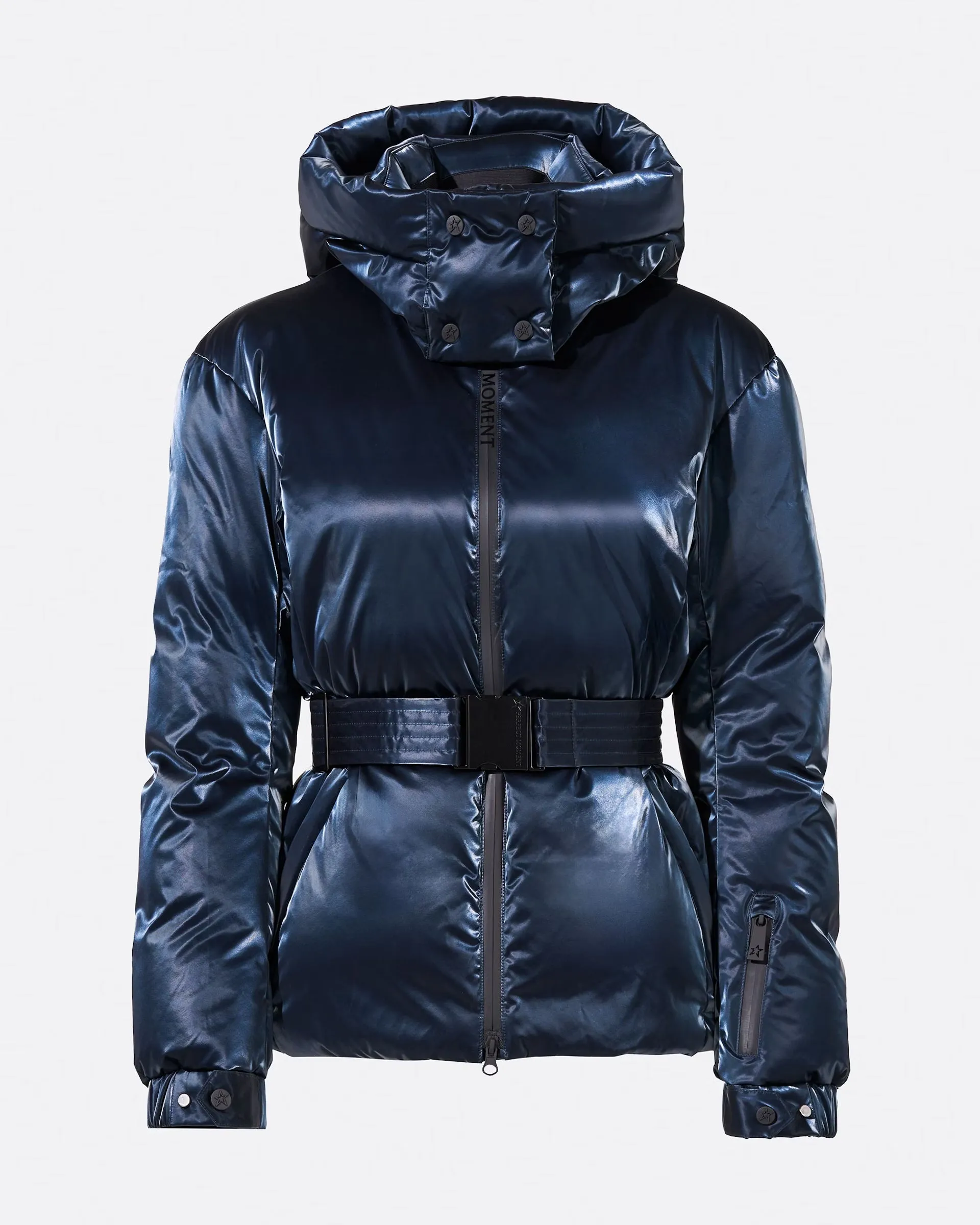 Candice Ski Parka - Blue Liquid