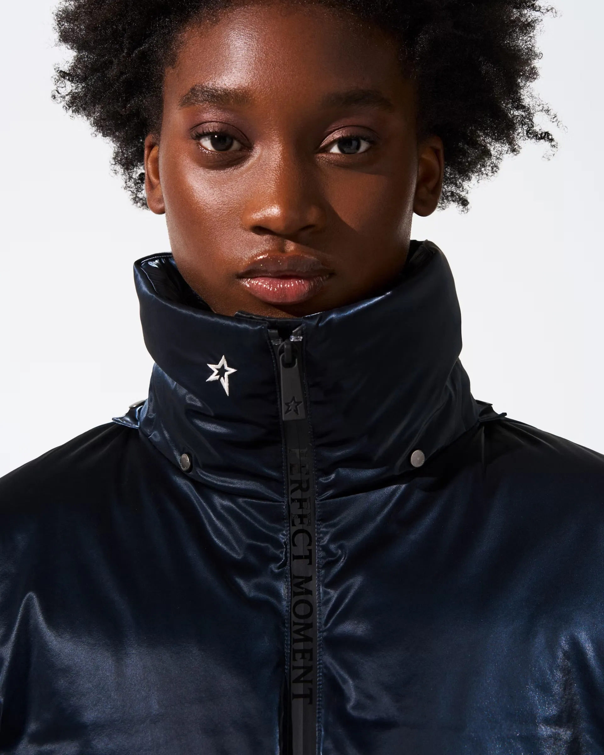 Candice Ski Parka - Blue Liquid