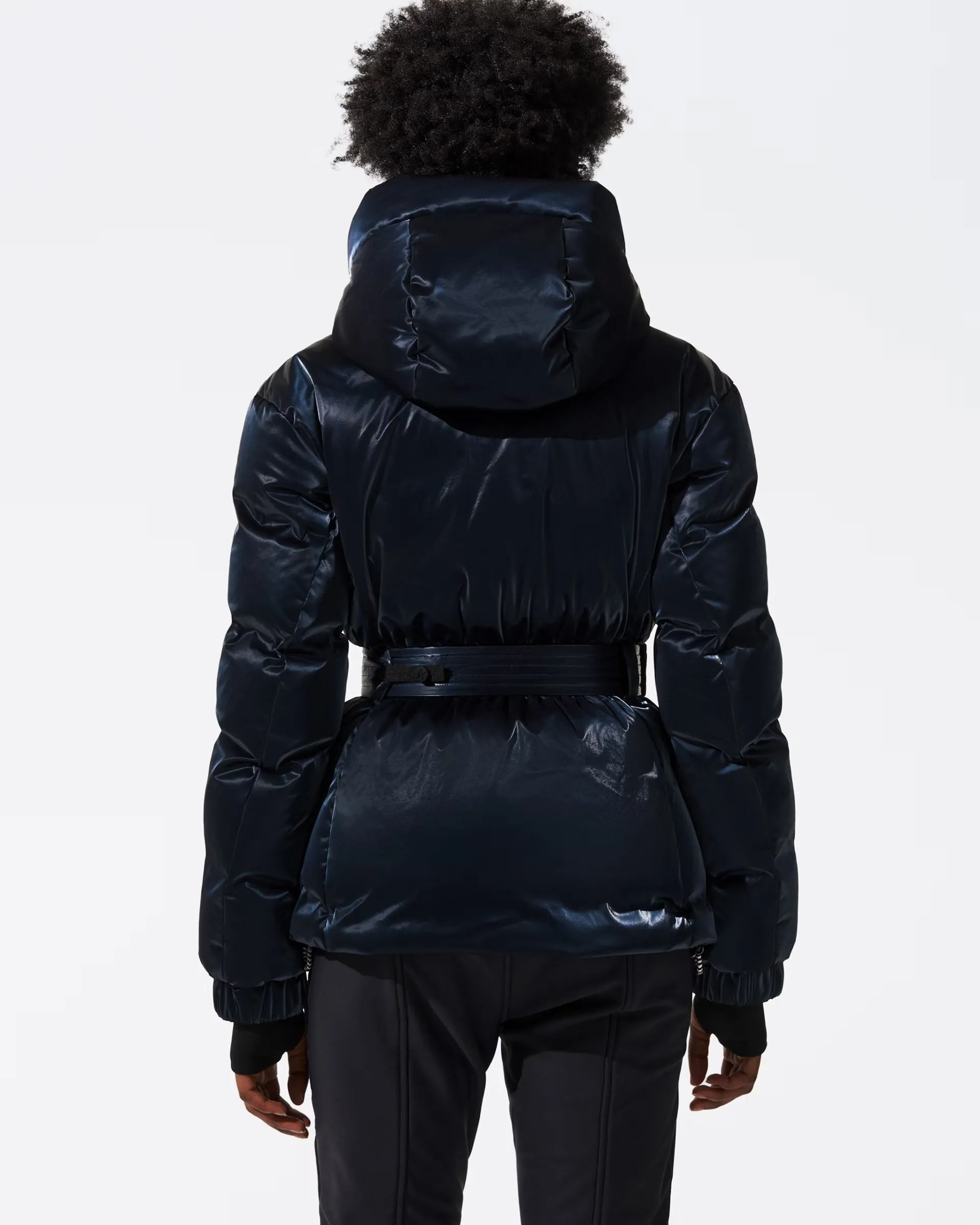 Candice Ski Parka - Blue Liquid