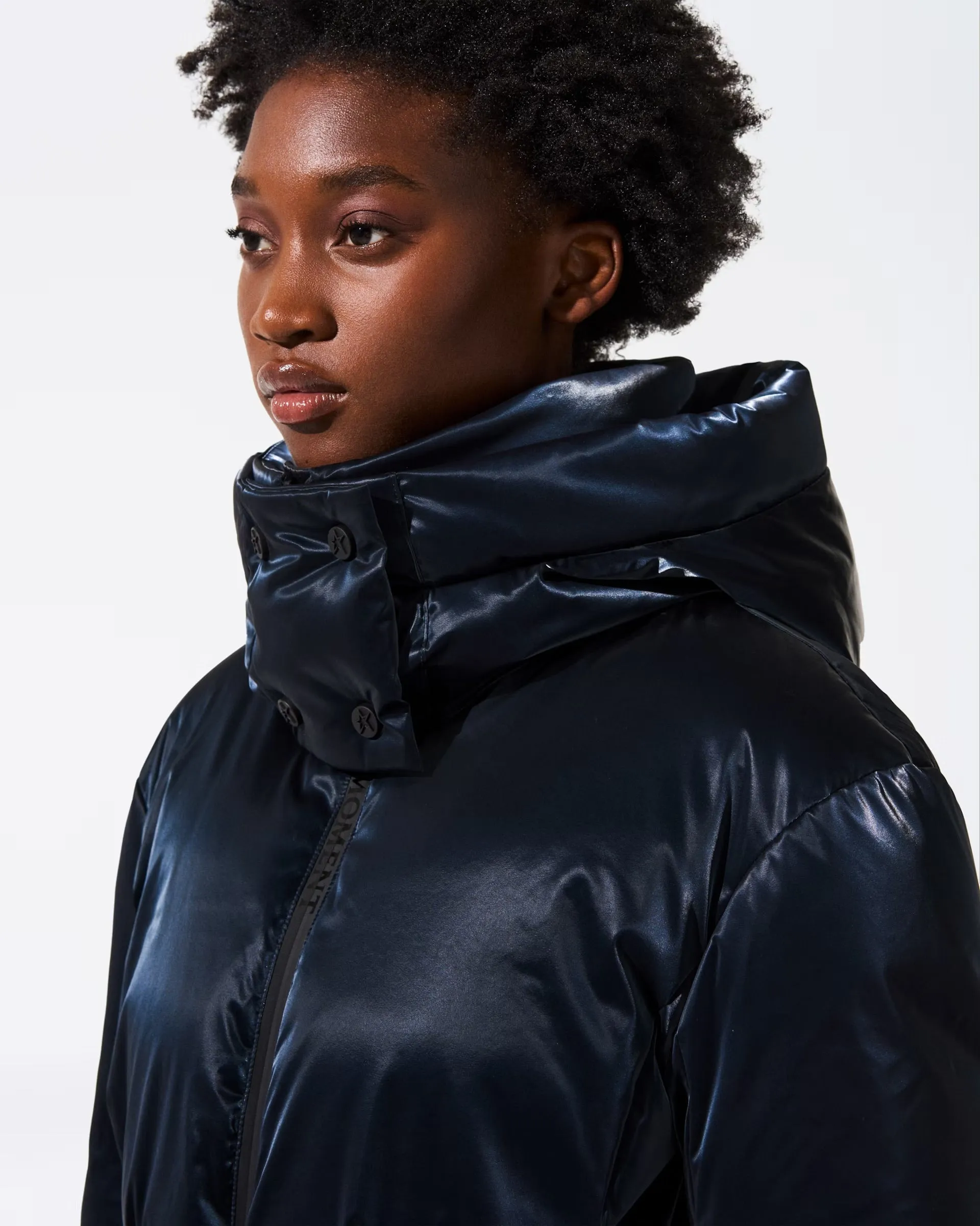 Candice Ski Parka - Blue Liquid