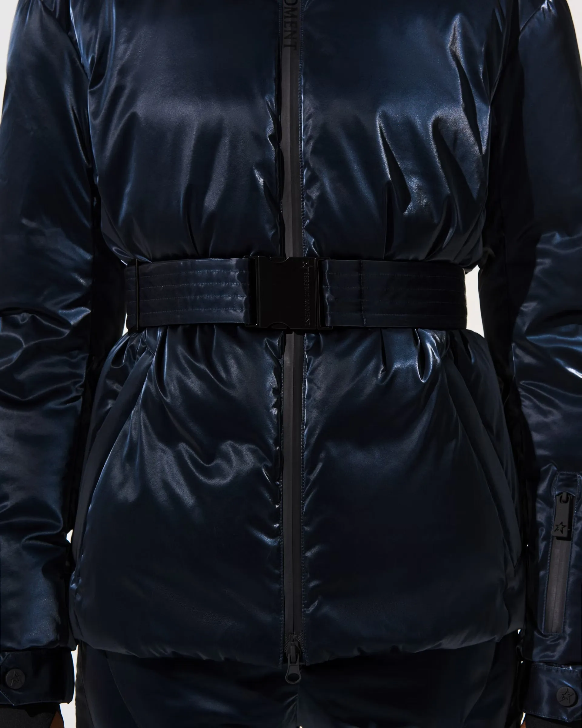 Candice Ski Parka - Blue Liquid