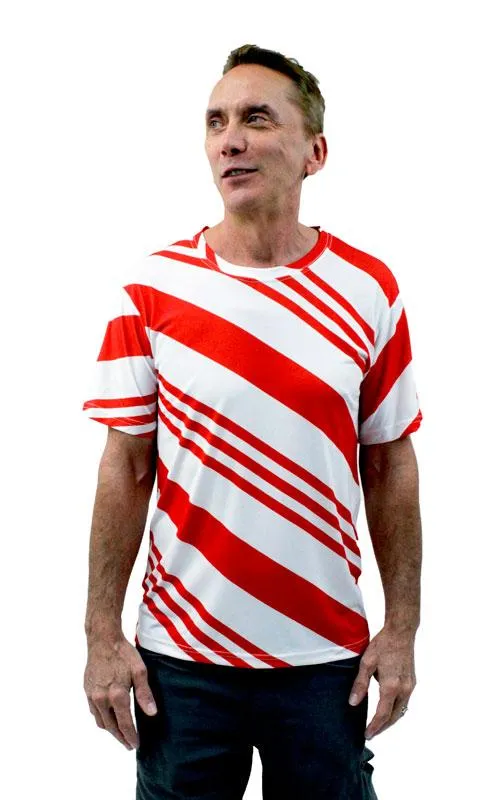 Candy Cane Holiday T-Shirt Unisex