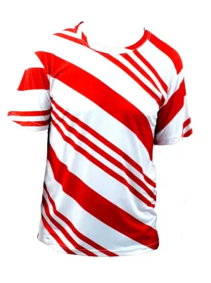Candy Cane Holiday T-Shirt Unisex