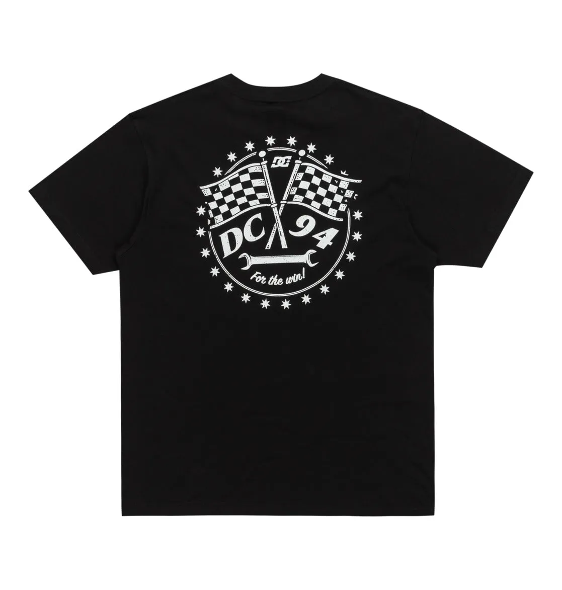 DC Men's For The Win Short Sleeves T-Shirt Black ADYZT05467-KVJ0