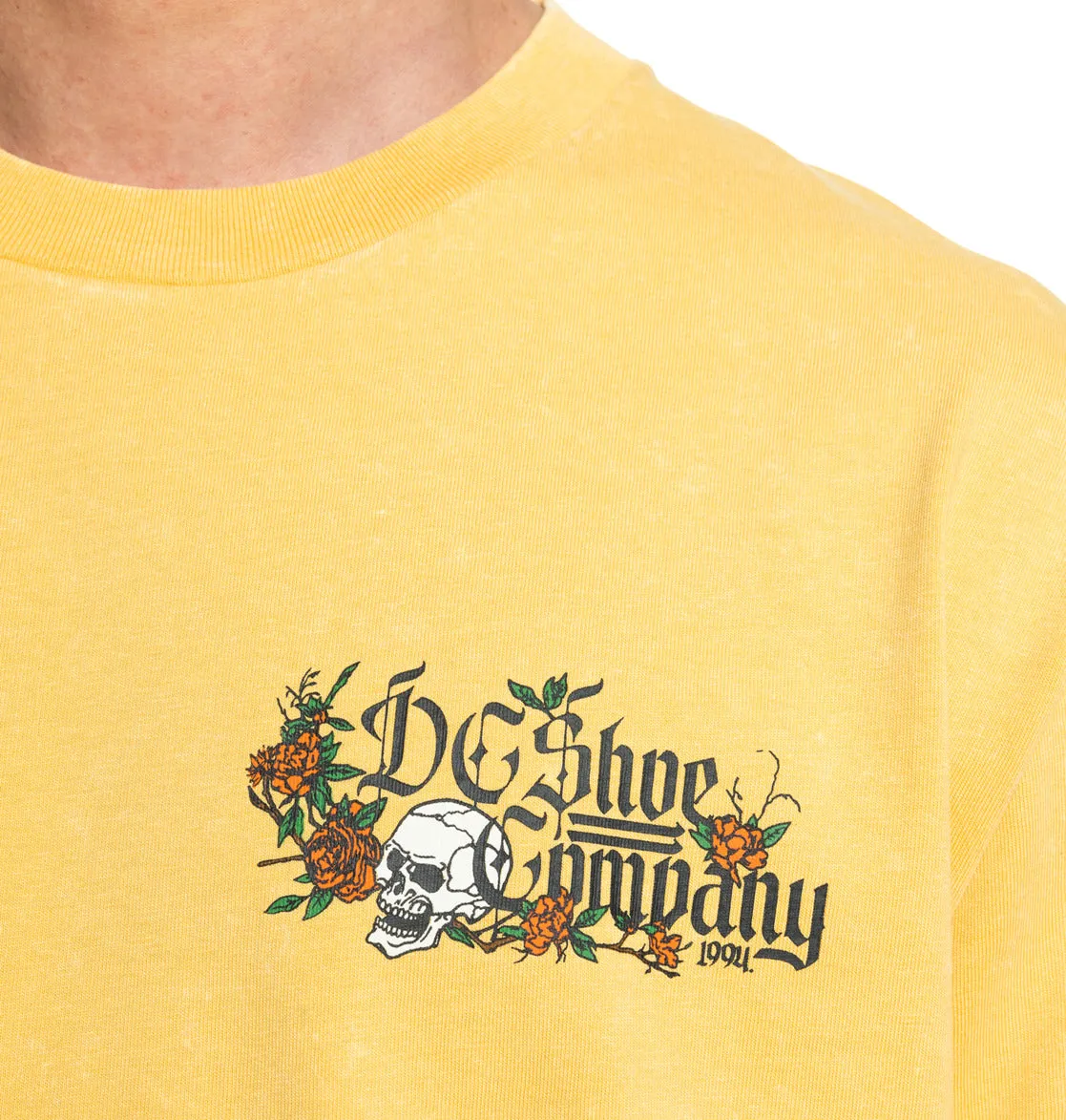 DC Men's Standoff T-Shirt Rattan Rain Wash ADYZT05460_YHPW