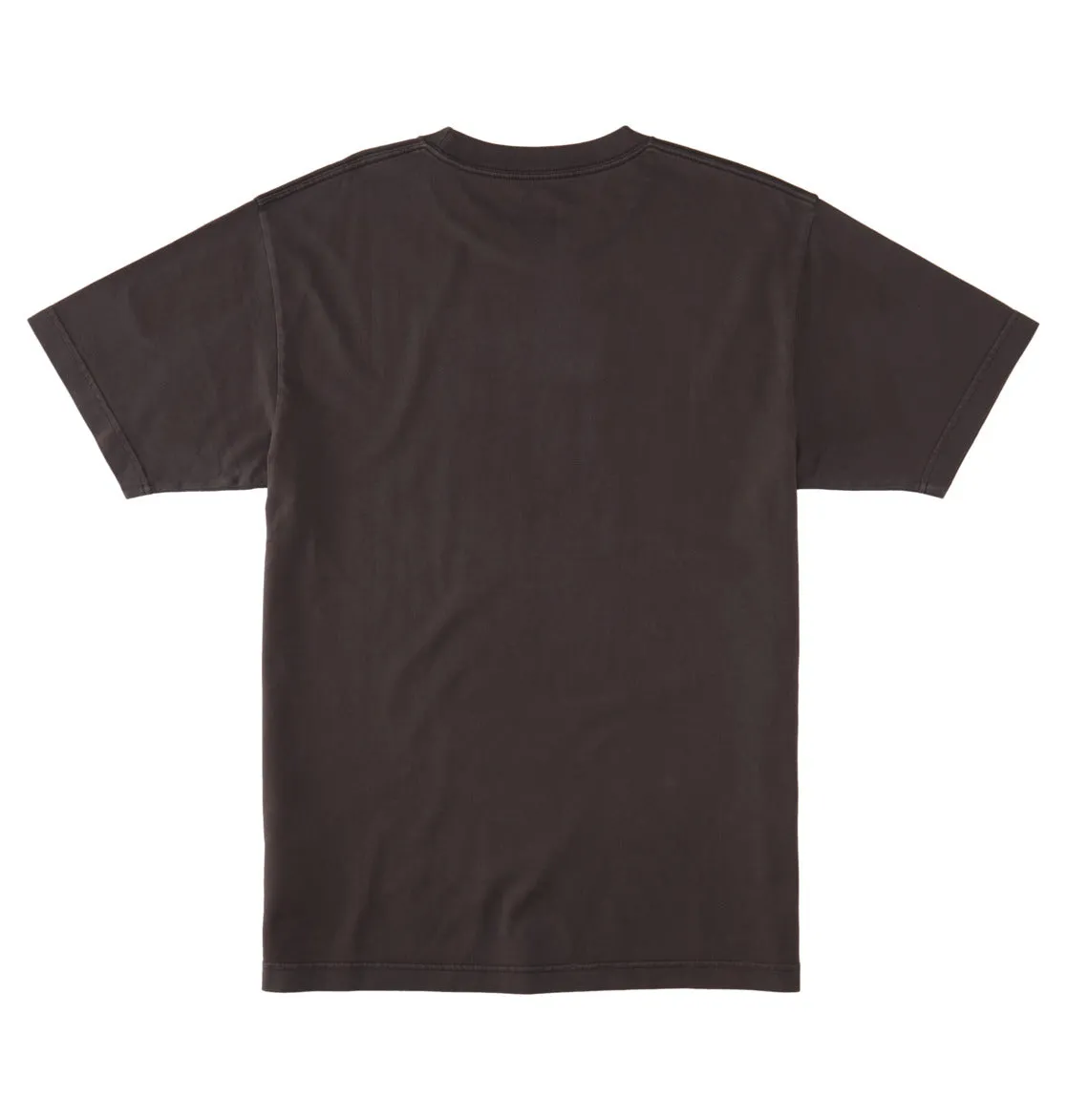 DC Men's Star Pigment Dye T-Shirt Black Enzyme Wash ADYZT05374_KVJW