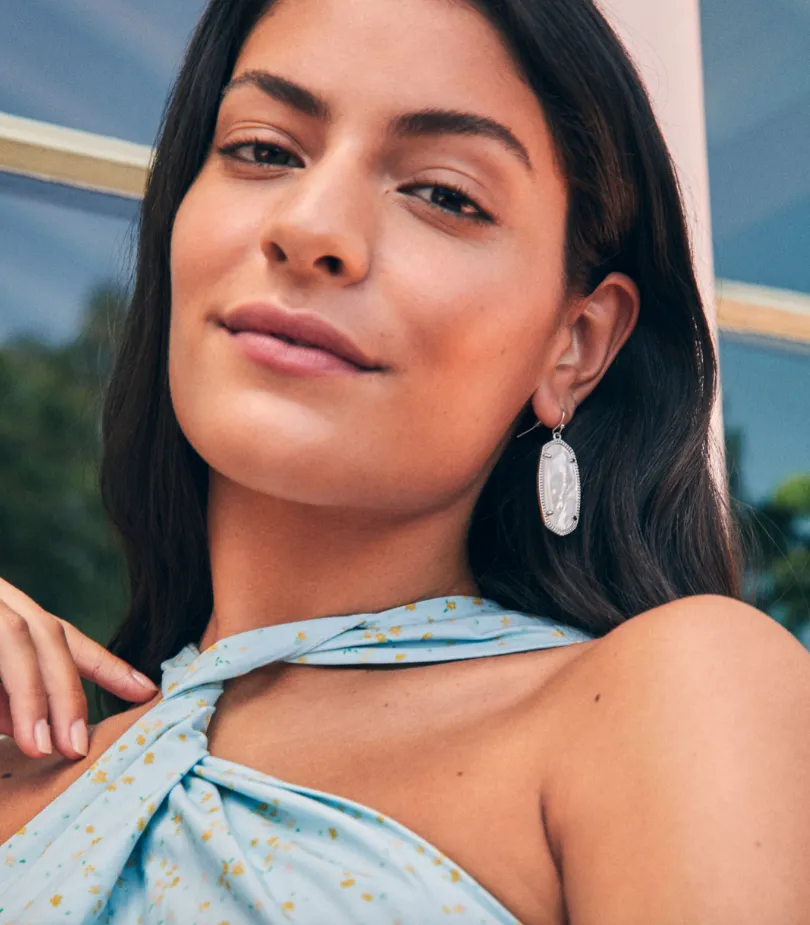 Elle Filagree Drop Earring