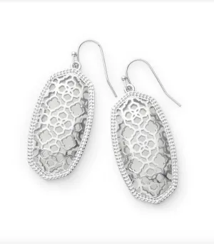 Elle Filagree Drop Earring