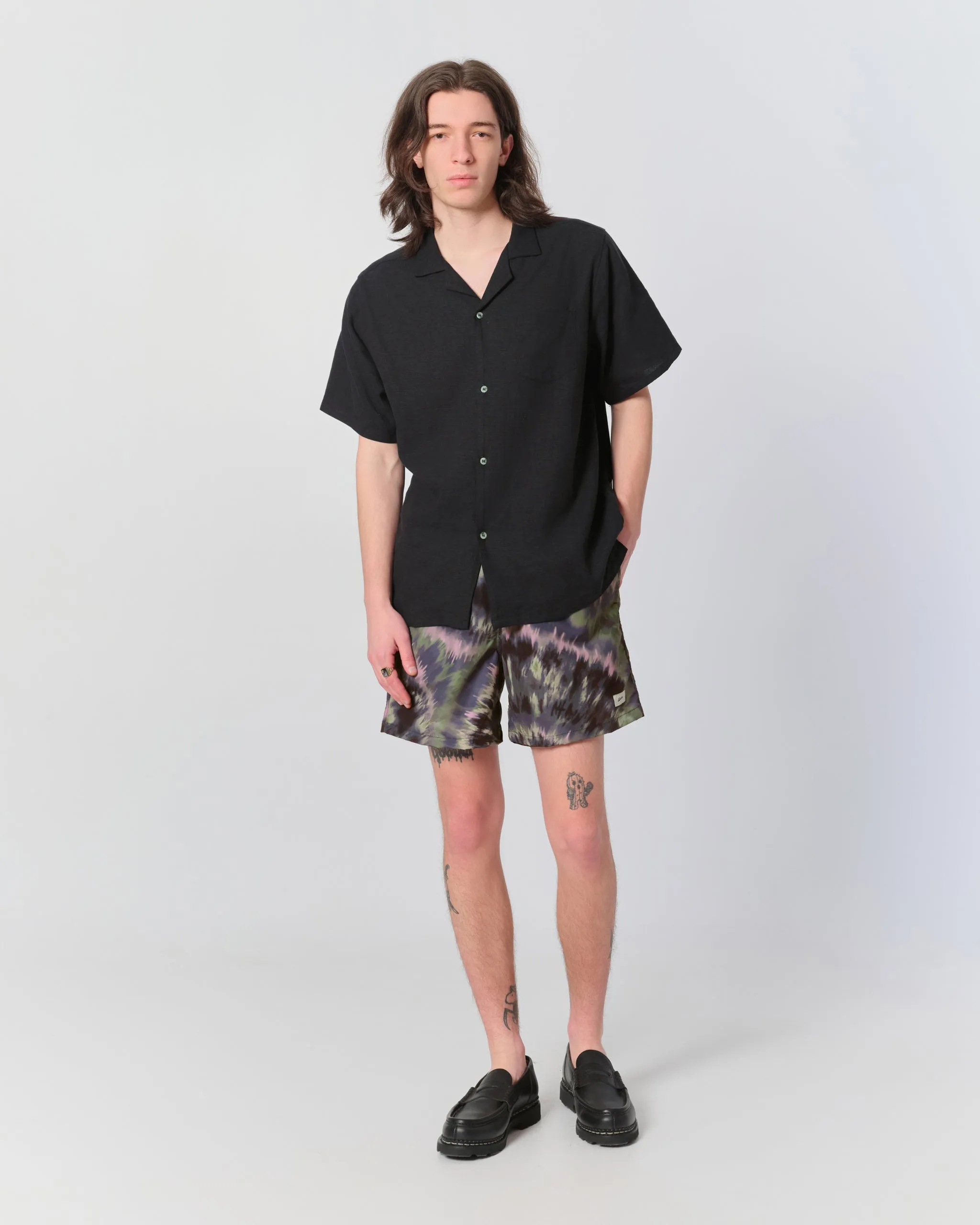 Fig Swirl Swim Trunk