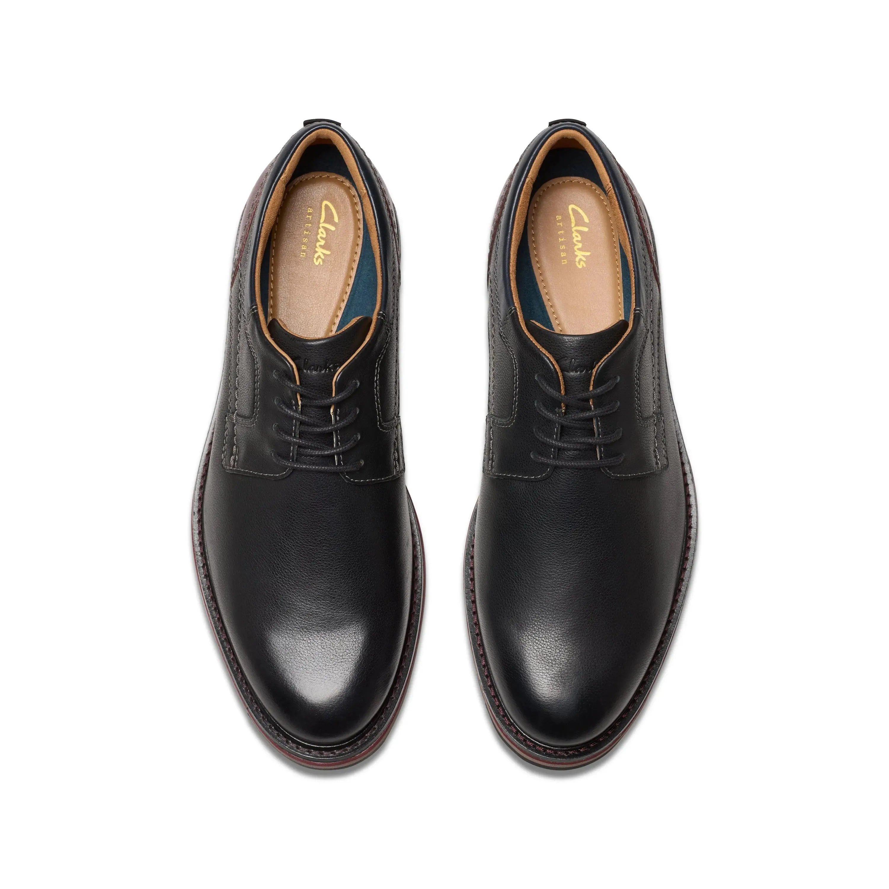 Men's Clarks Monahan Plain – Classic Style with All-Day Comfort