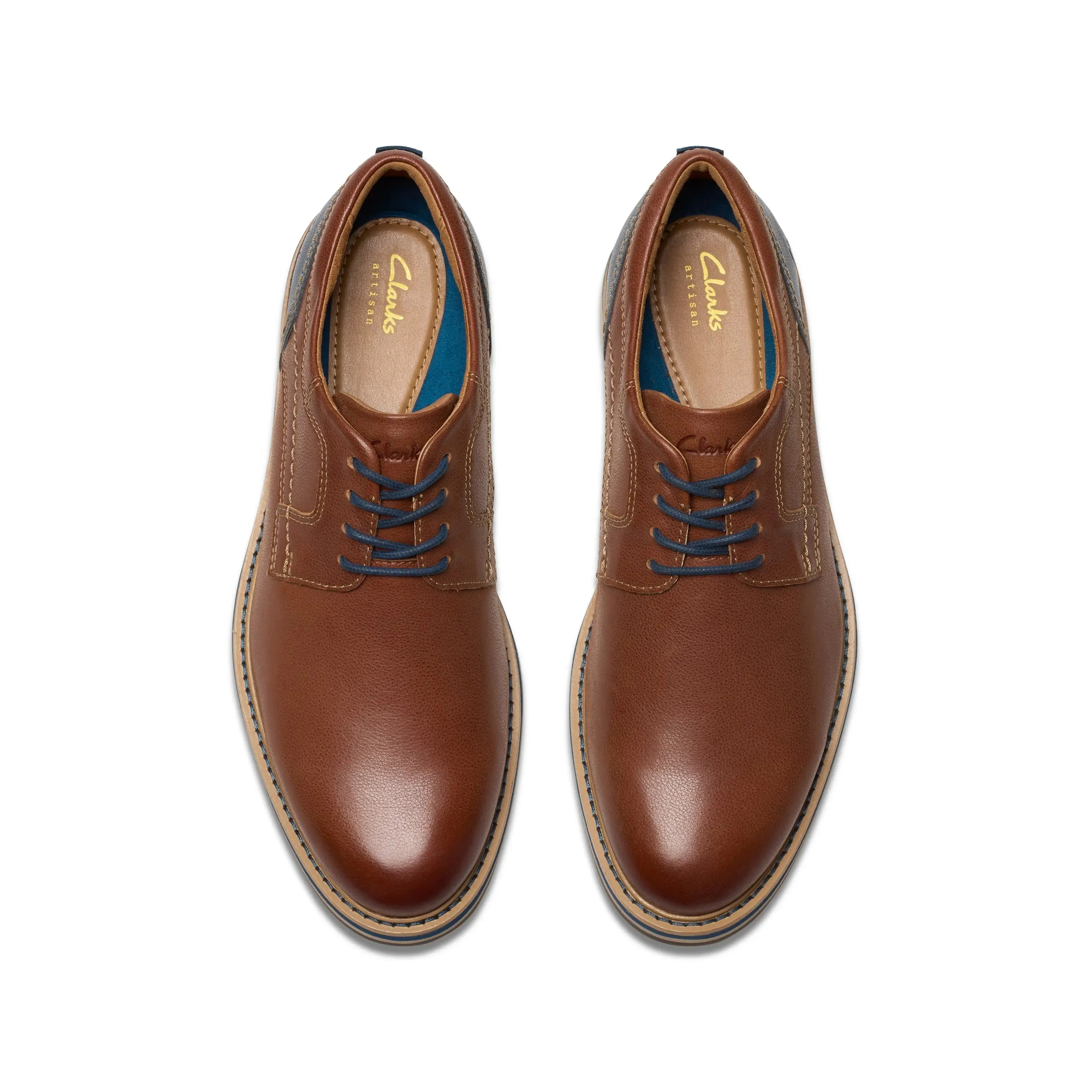 Men's Clarks Monahan Plain – Classic Style with All-Day Comfort