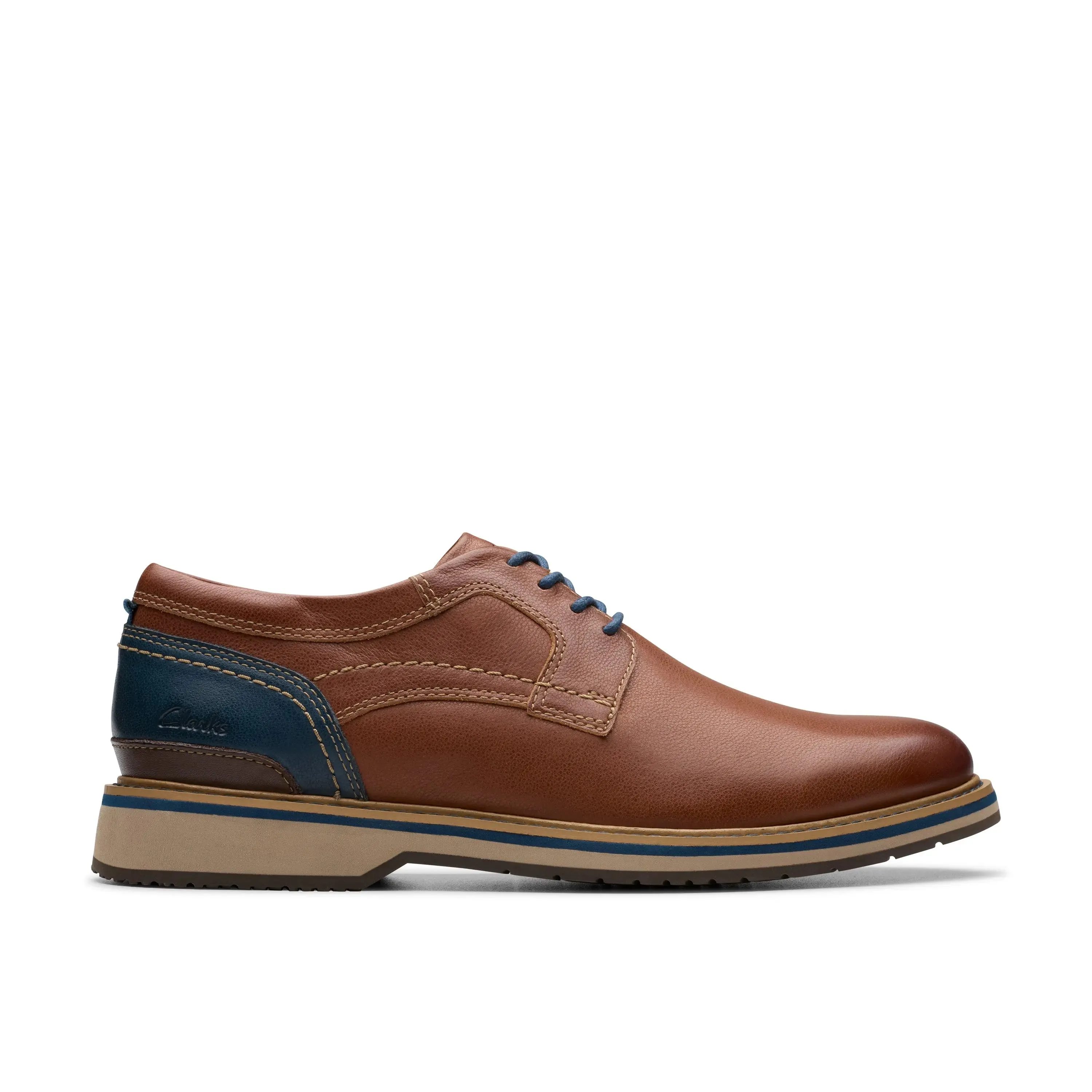 Men's Clarks Monahan Plain – Classic Style with All-Day Comfort