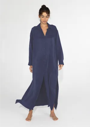 Midnight Blue Calypso Maxi Dress