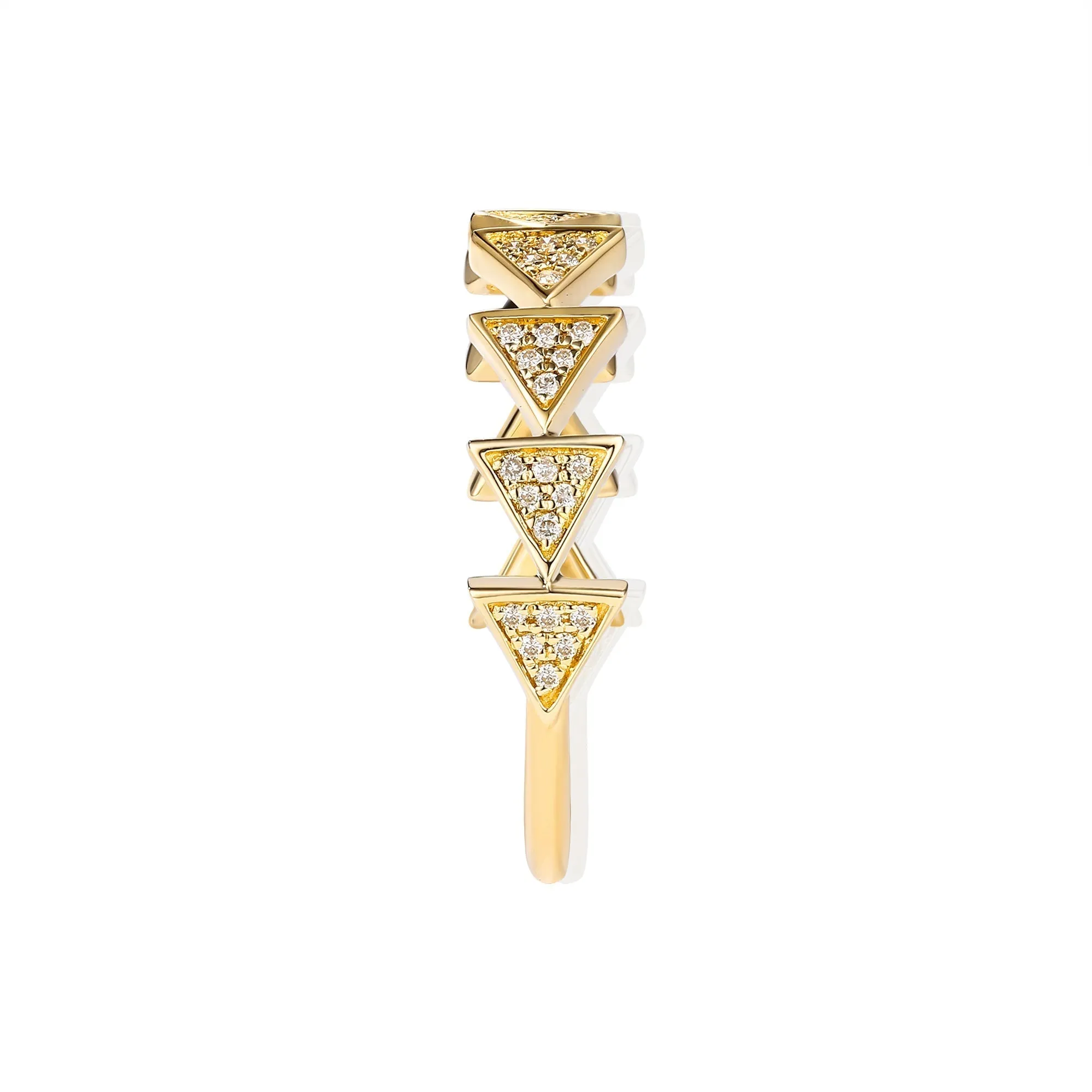 Orchid Gems Edgy Diamond Ring