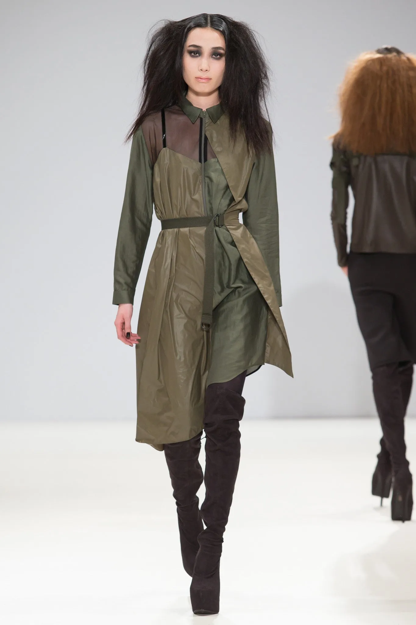 Parachute Shirt Dress