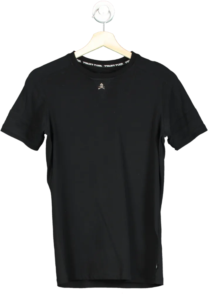 Philipp Plein Black T-Shirt UK XS