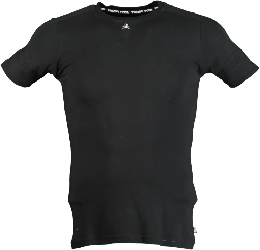 Philipp Plein Black T-Shirt UK XS