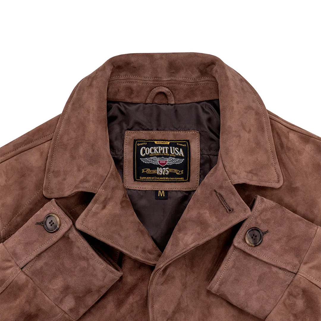 "T.R. Suede Jacket" Z21X004