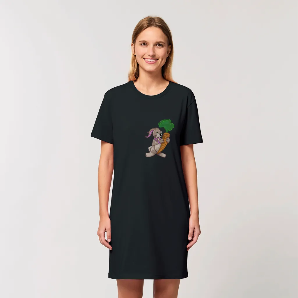 RabbitwithCarrot Organic T-Shirt Dress