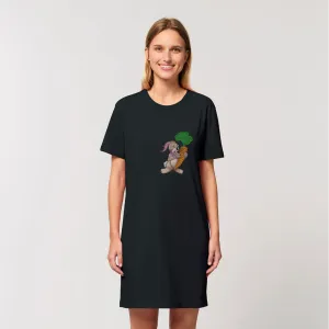 RabbitwithCarrot Organic T-Shirt Dress