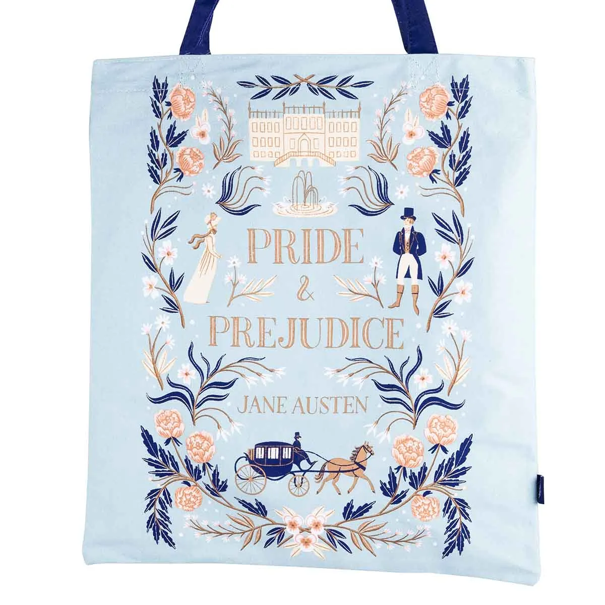 Recycled Cotton Pride and Prejudice Tote Bag