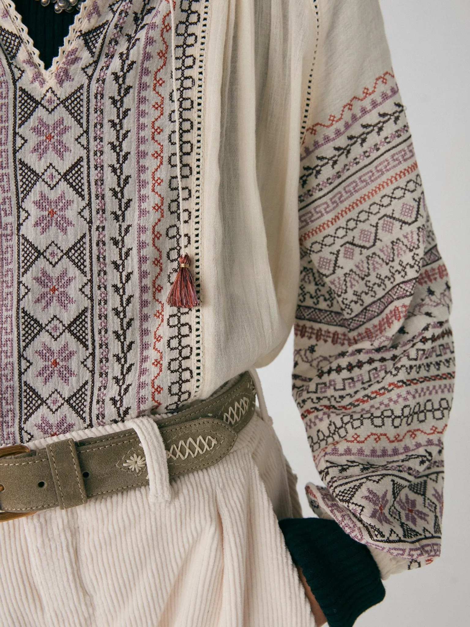 Regine Blouse - Peonia Off White