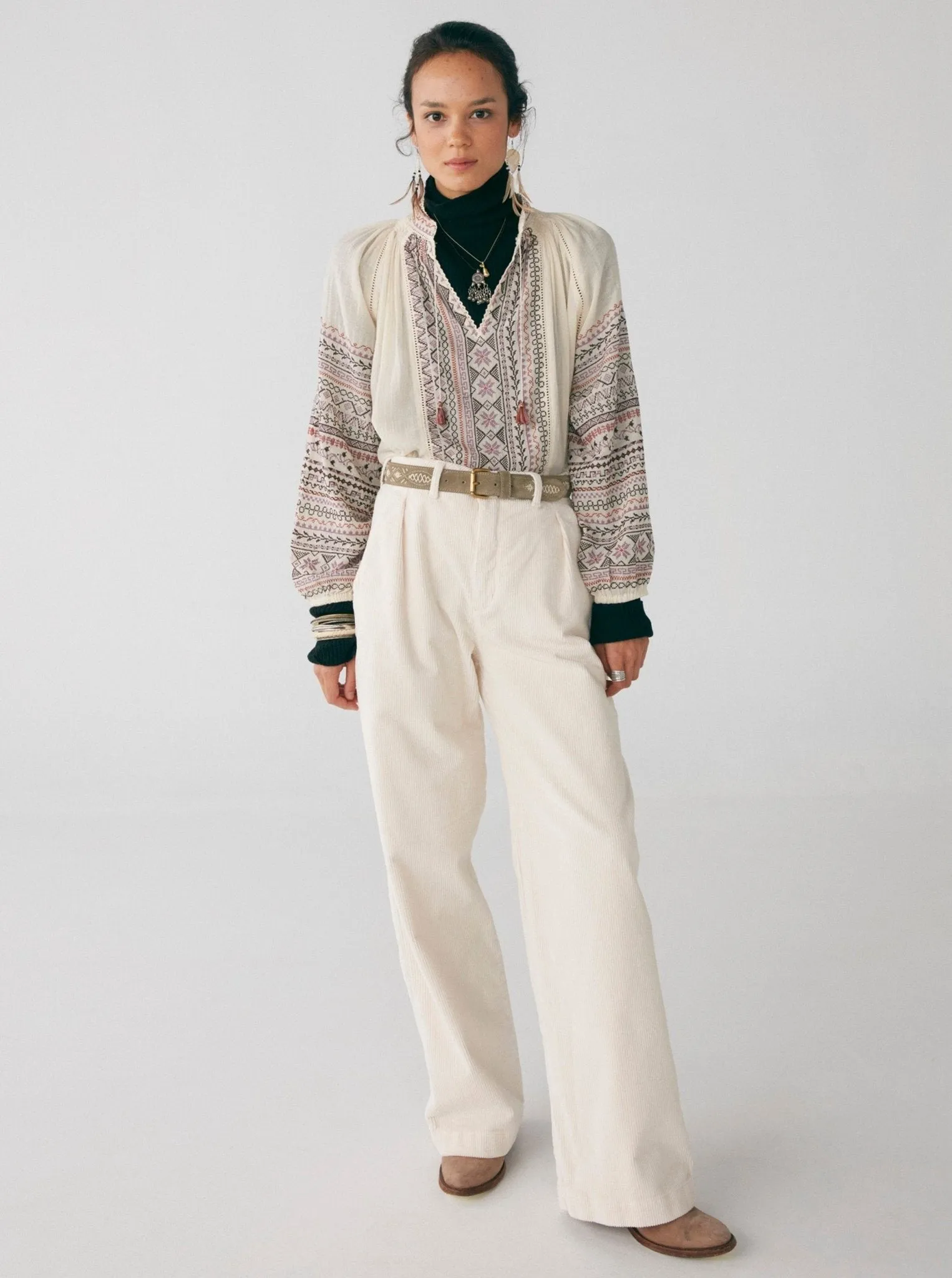 Regine Blouse - Peonia Off White