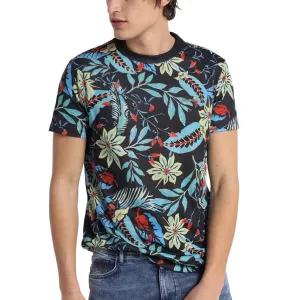Six Valves Tropical cotton t-shirt