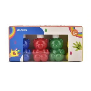 Teddy Bear Fingerpaints
