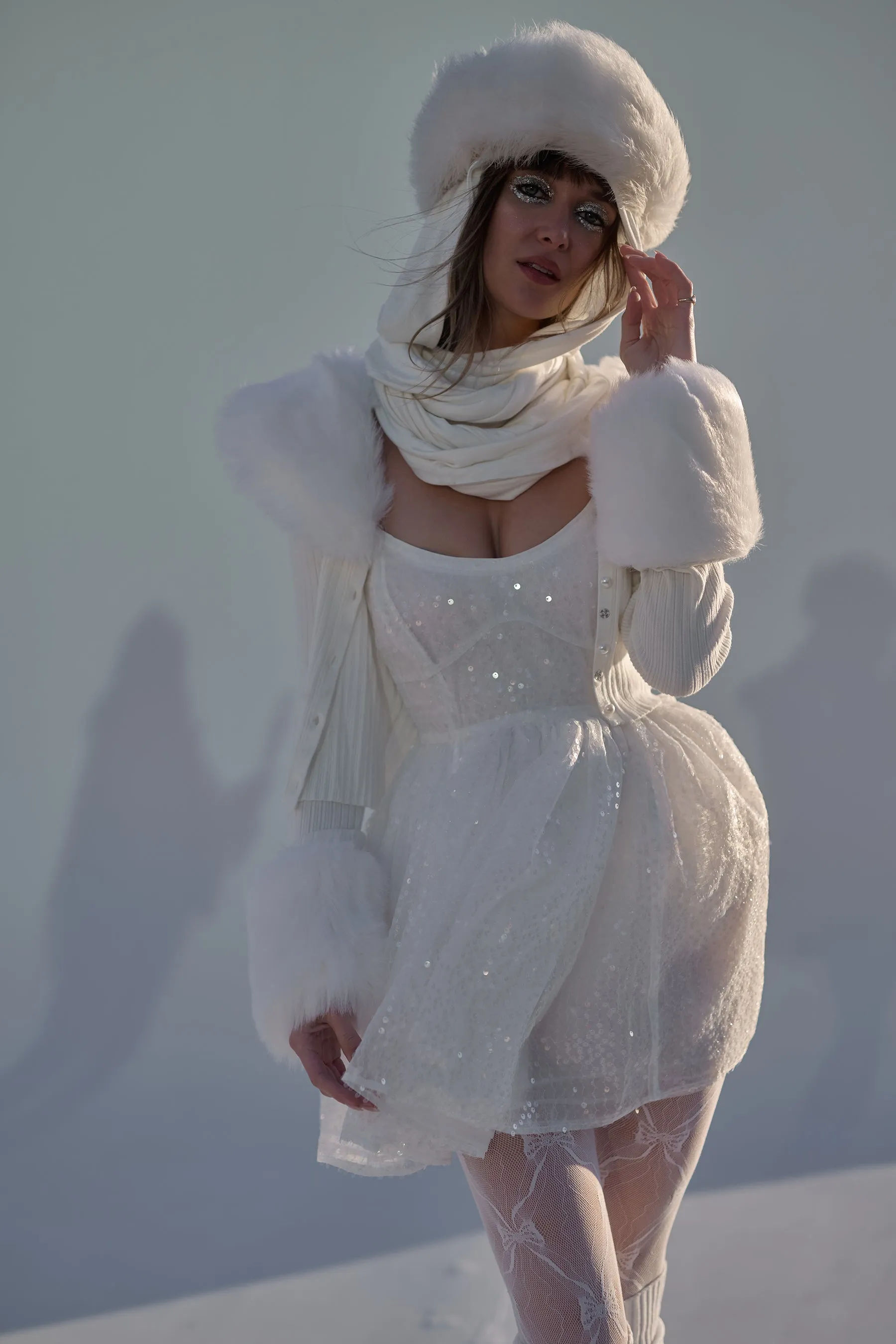 The Frosted Veuve Dress