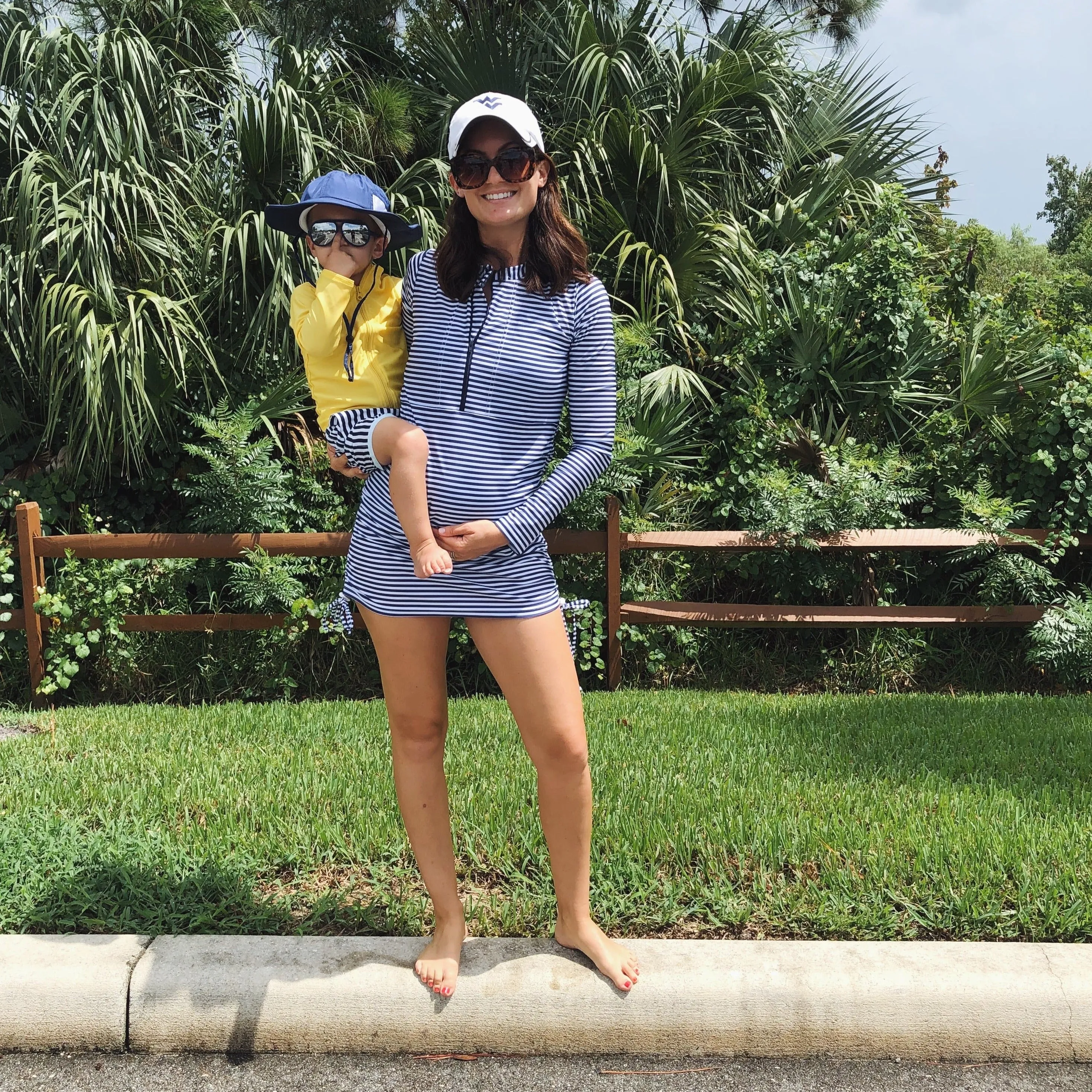 Women's Half Zip Swim Dress Cover Up | "Stunner"